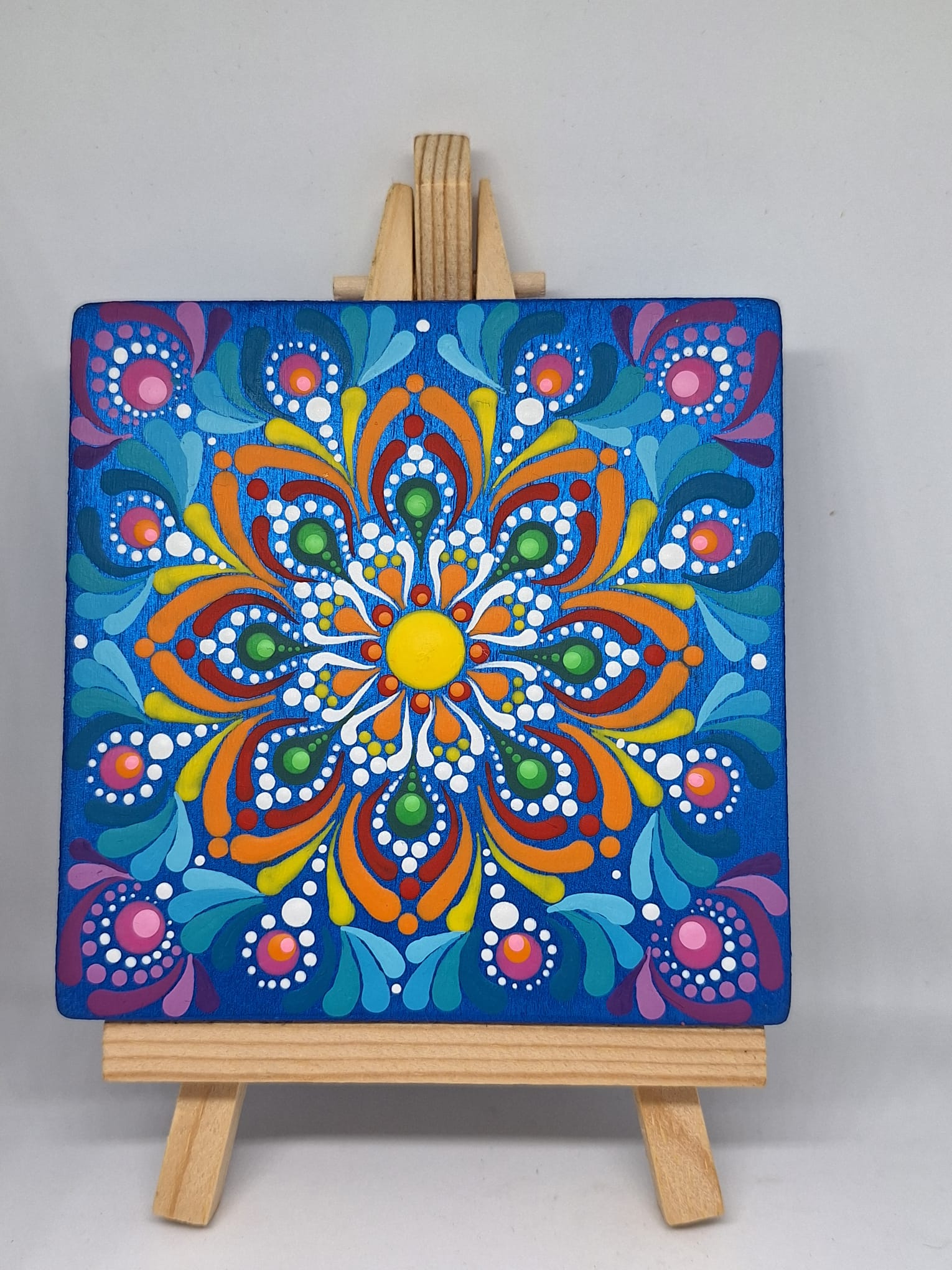 Mandala Rainbow Explosion